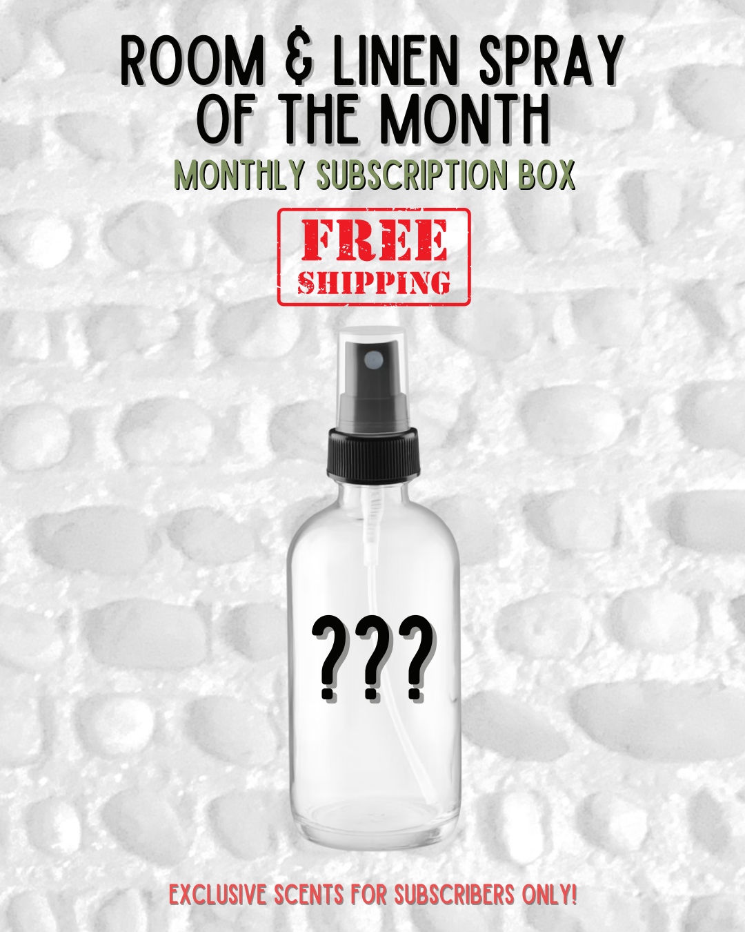 ROOM SPRAY OF THE MONTH SUBSCRIPTION