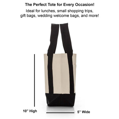 Cobble Candles Canvas Tote