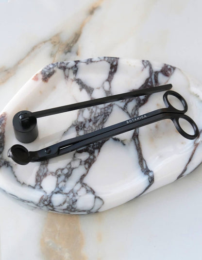 BOTANICA - Wick Snips + Snuffer Gift Box Set | Matte Black