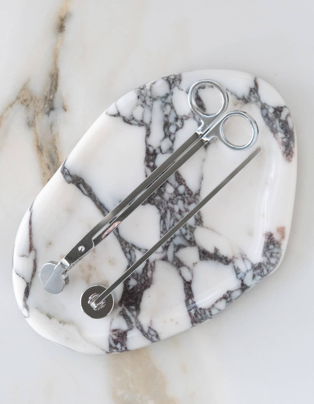 BOTANICA - Wick Snips + Snuffer Gift Box Set | Chrome