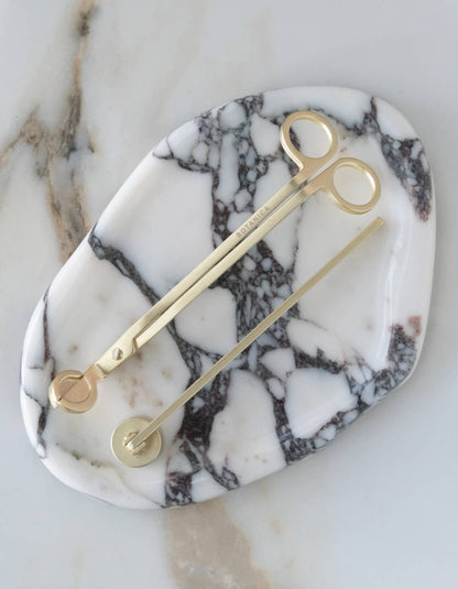 BOTANICA - Wick Snips + Snuffer Gift Box Set | Matte Brass