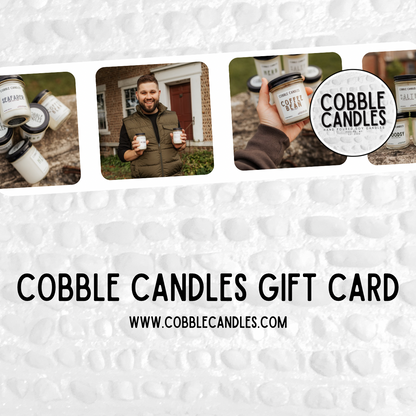 COBBLE CANDLES GIFT CARD (Digital)