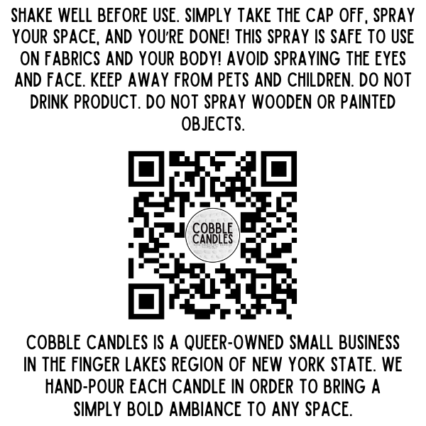 ROOM & LINEN SPRAY (Cobble Collection)