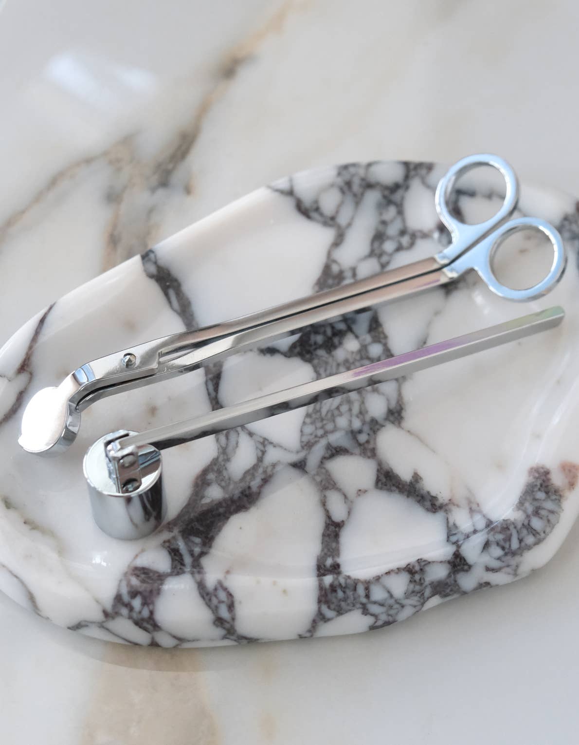BOTANICA - Wick Snips + Snuffer Gift Box Set | Chrome